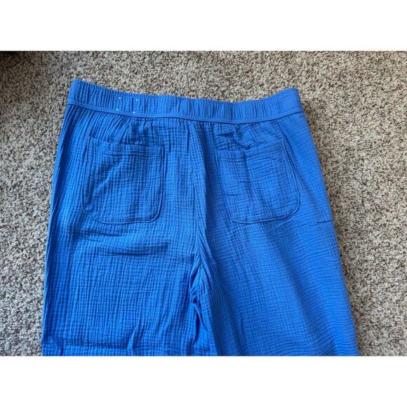 TALBOTS womens AIRY GAUZE PULL ON cotton Pants, size XL - Picture 7 of 10